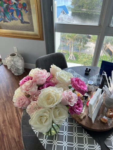 Customer photo review of Dream Rose Bouquet - Valentines