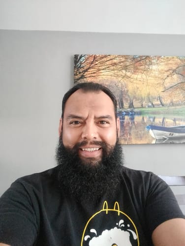 Customer photo review of Aceite y Shampoo Para Barba - Paquete 2 Piezas