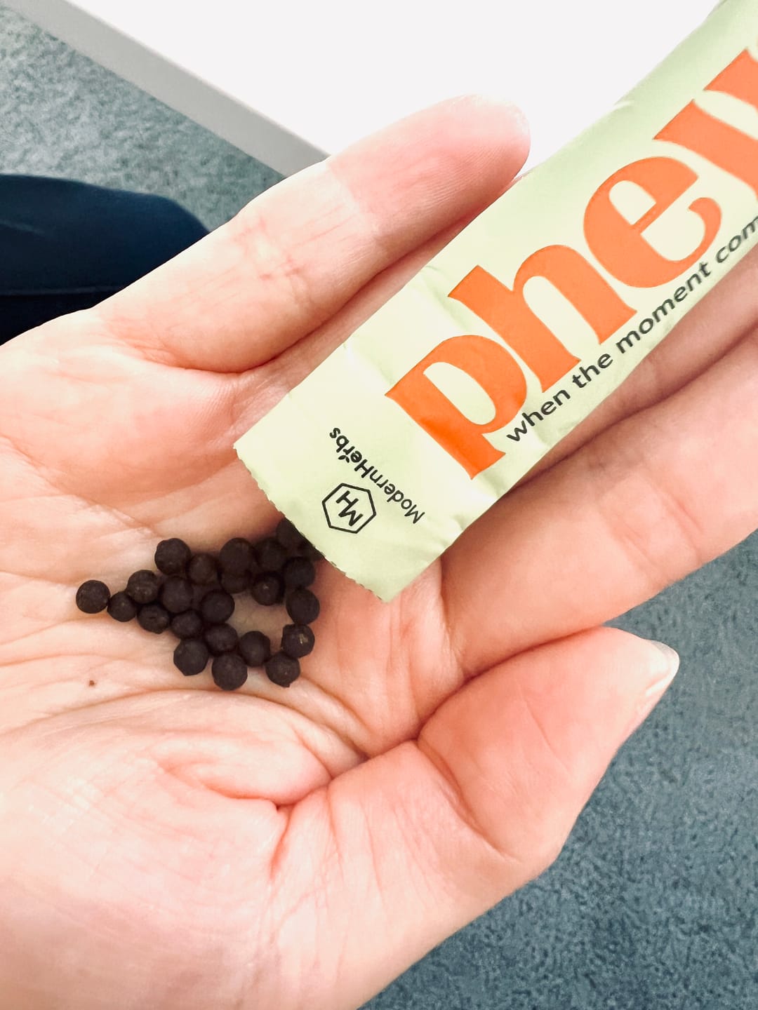 Customer photo review of Phew | All Natural Bowel Stimulator | Detox | Cleanse