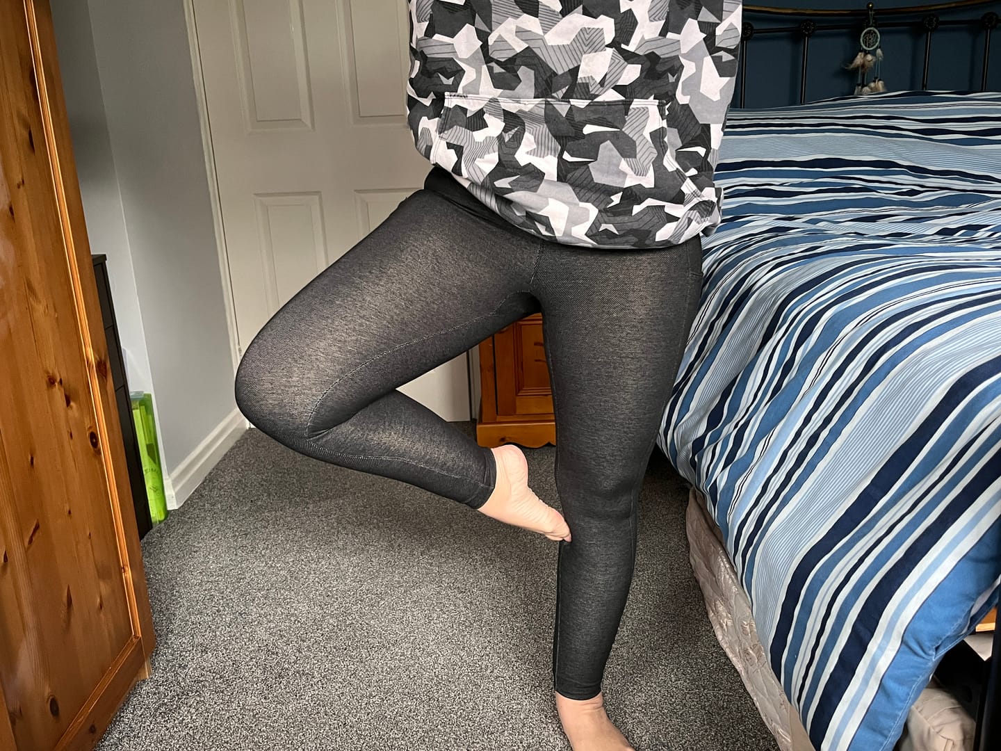 Customer photo review of Denim Jersey Jegging Fabric
