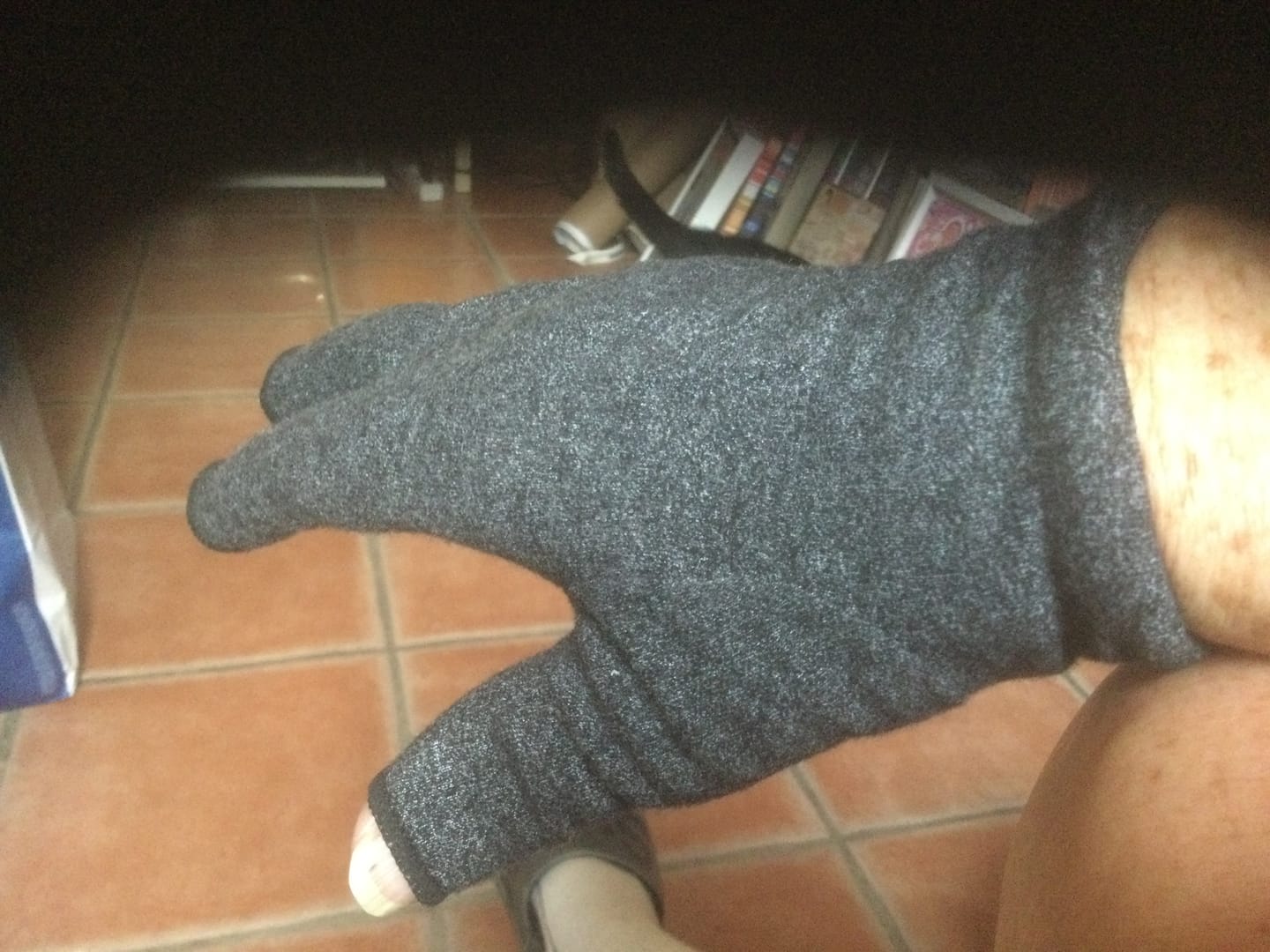 Customer photo review of Gants de Compression