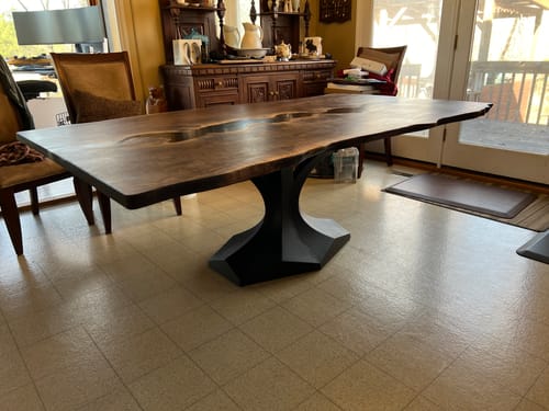 Customer photo review of Table Base 304 Dentro 28H for Dining Design Furniture