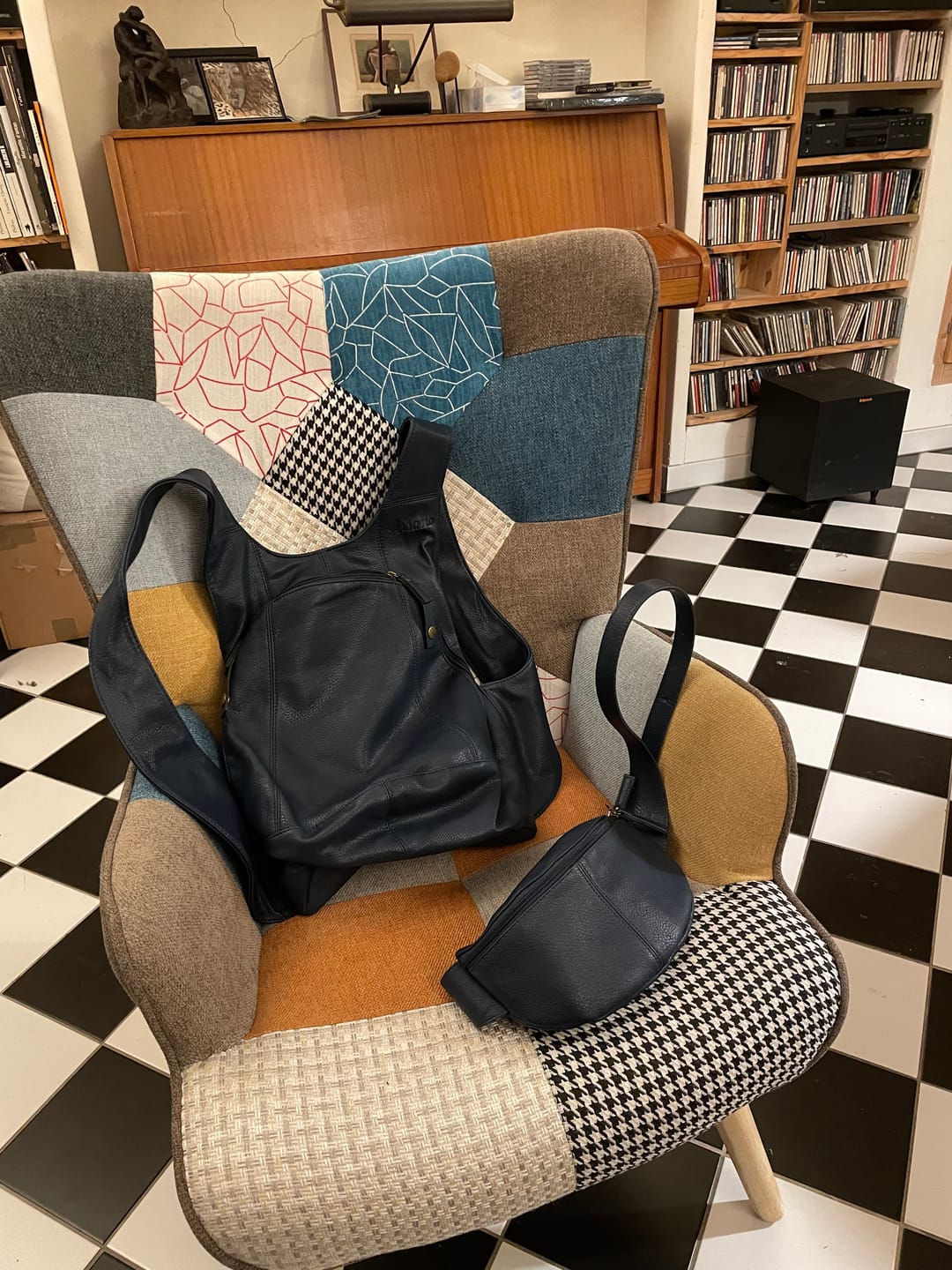 Customer photo review of Le sac banane Original. végane et résistant