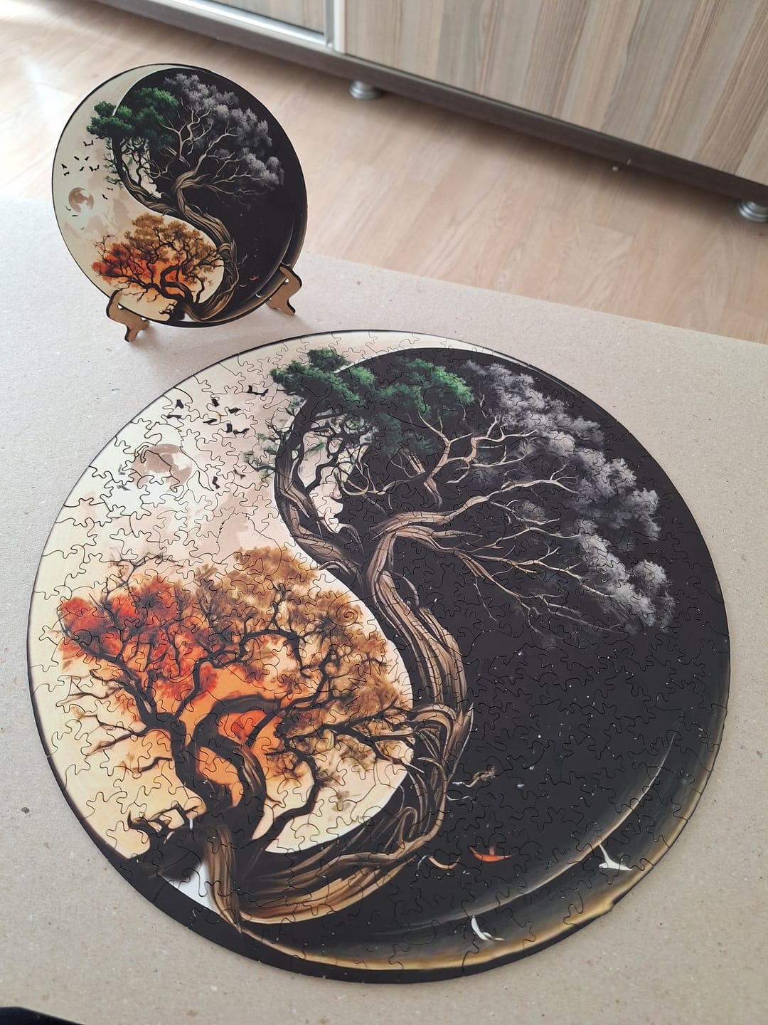 Customer photo review of Yin Yang - Ahşap Puzzle