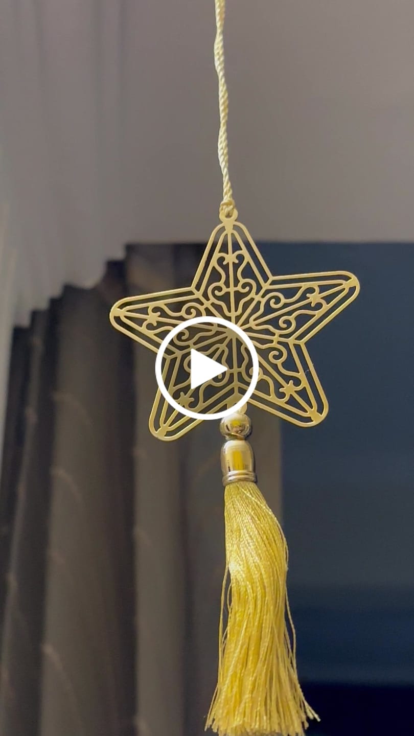Customer video review of Car Hanging Goldplated - Star