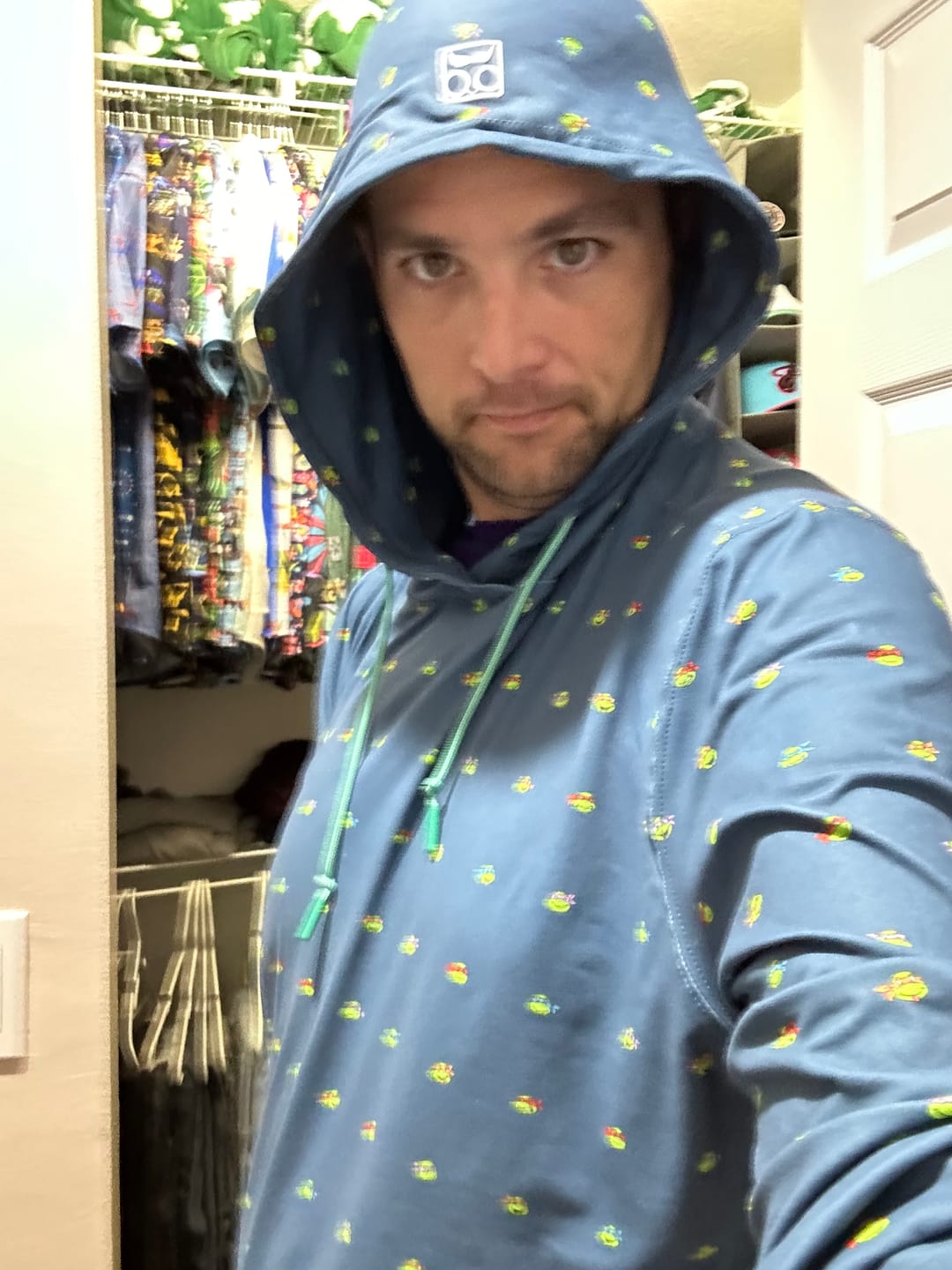 Customer photo review of Teenage Mutant Ninja Turtles "Lil Turts" – Performance Hoodie
