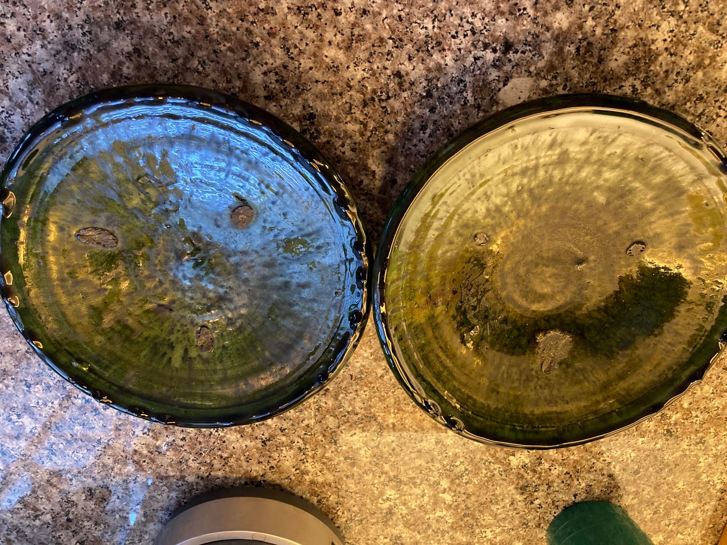 Customer photo review of Green Tamegroute Salad Plate