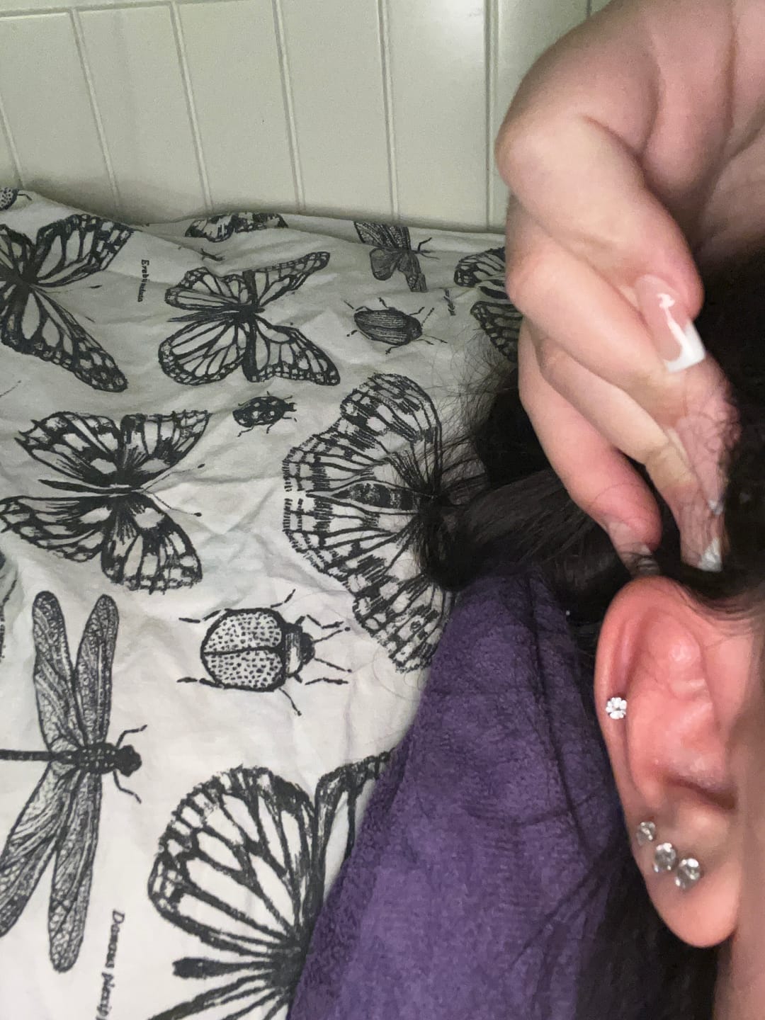 Customer photo review of Britney Piercing | Titan