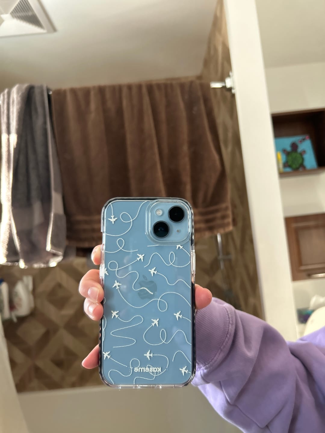 Customer photo review of Globetrotter Clear Case