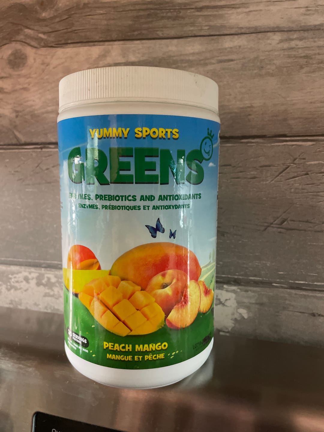 Customer photo review of Yummy Sports - Greens - 300g
