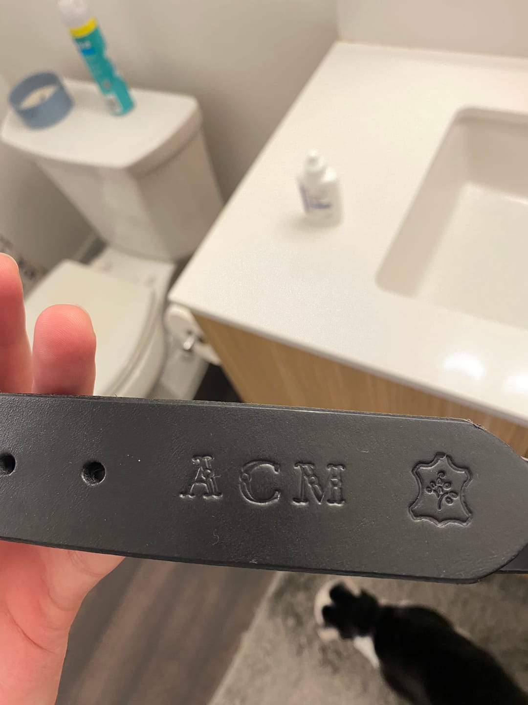 Customer photo review of 1 1/2" Classic Belt