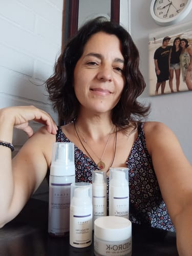 Customer photo review of GRATIS: Crema de manos Antiox+