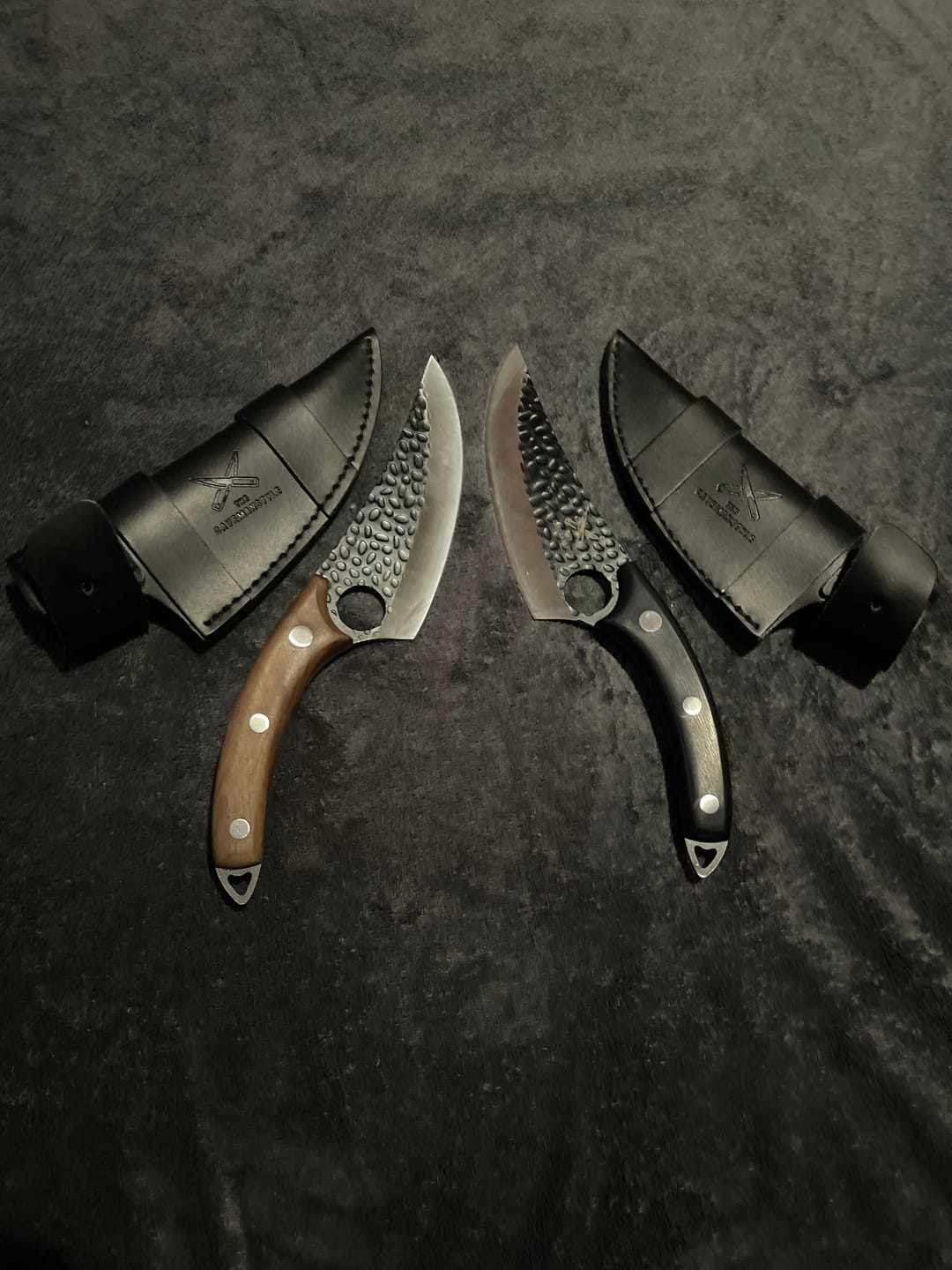 Customer photo review of Horizontal holster for CAVEMAN Ultimo 1.0/2.0  knife
