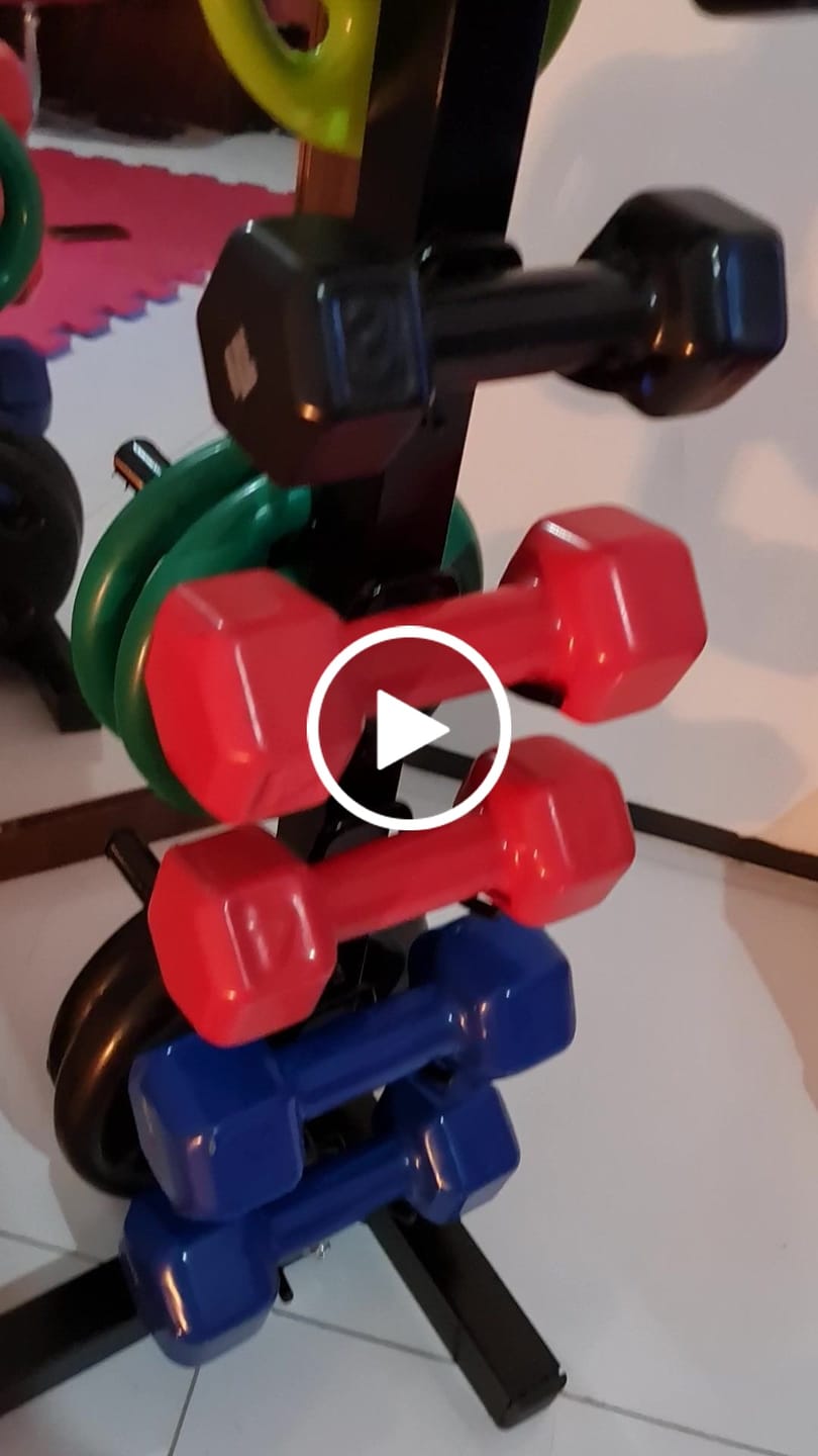 Customer video review of Halter Sextavado Emborrachado