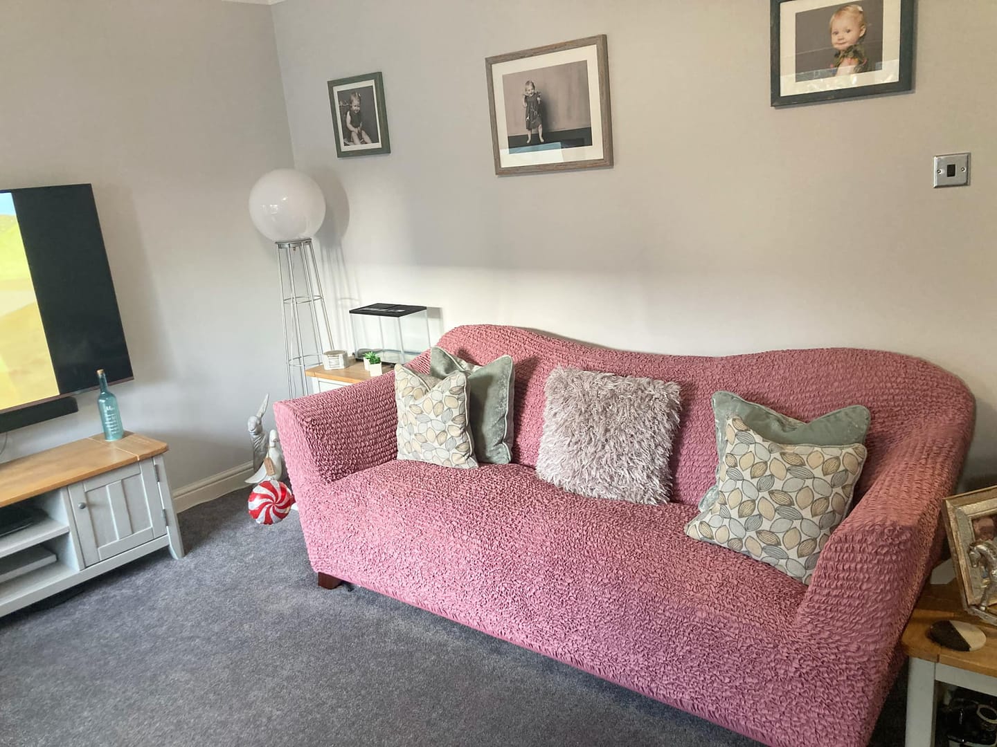 Customer photo review of Sofa 3 Seater Slipcover, Comfort Collection