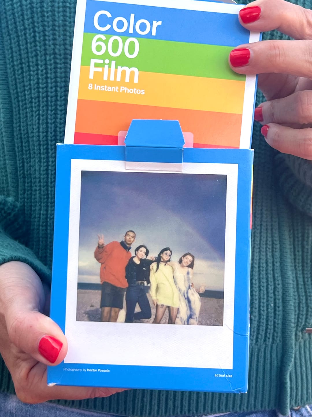 Customer photo review of Polaroid Color 600 Instant Film - Five Pack