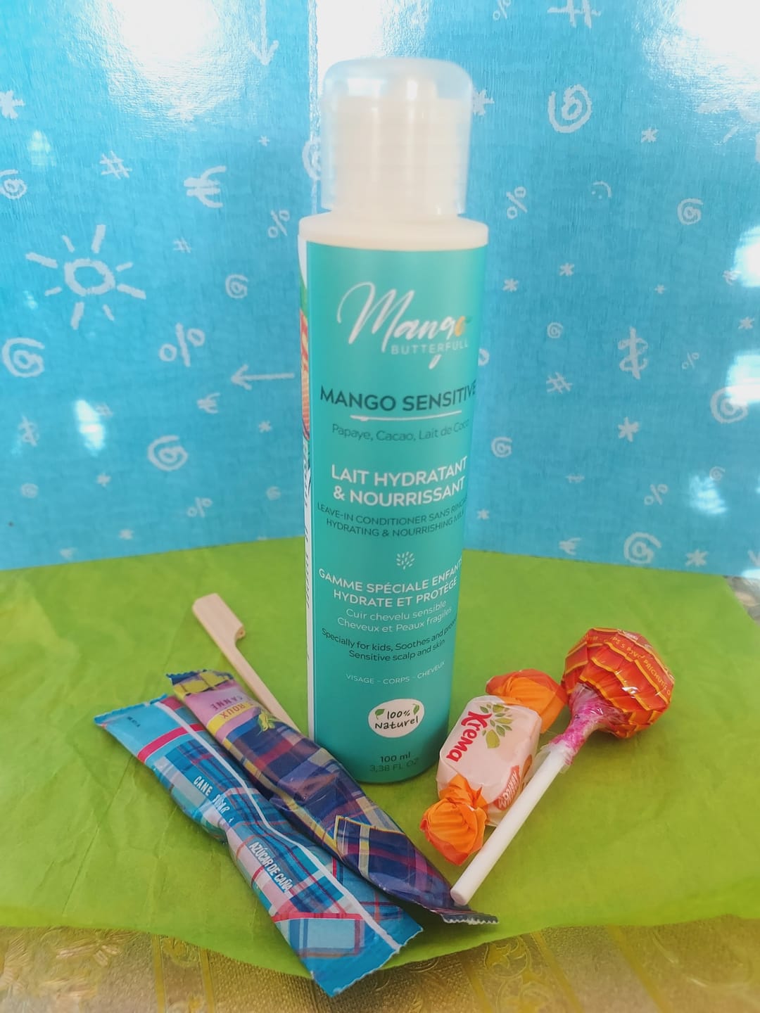 Customer photo review of Lait hydratant et nourrissant - SENSITIVE