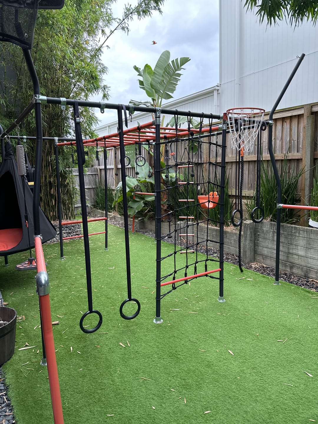 Customer photo review of Premium Outdoor Gymnastic Rings