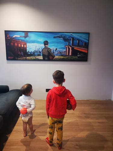 Customer photo review of Paveikslas "Dreaming The Horizon"