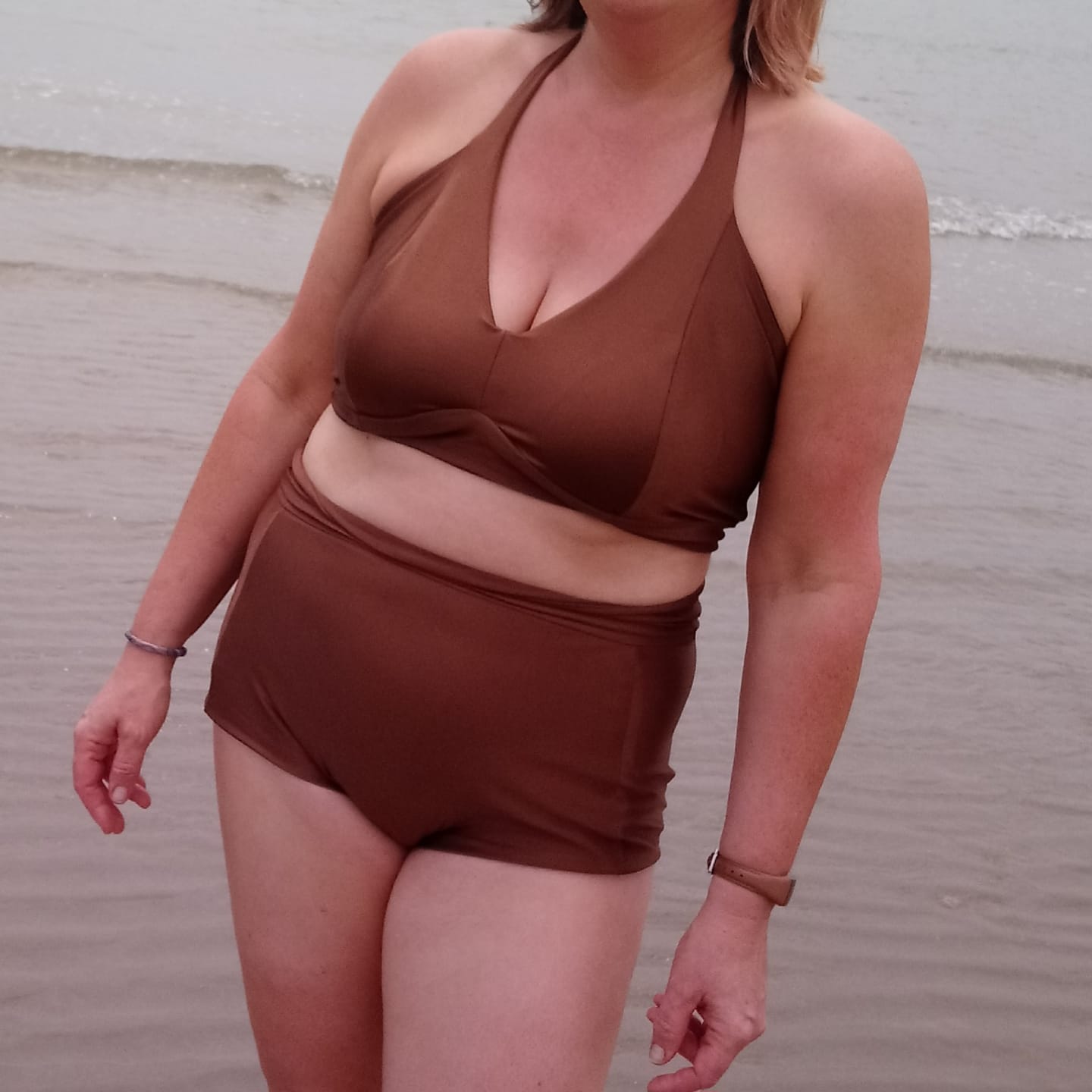 Customer photo review of Plain Lycra Spandex Fabric