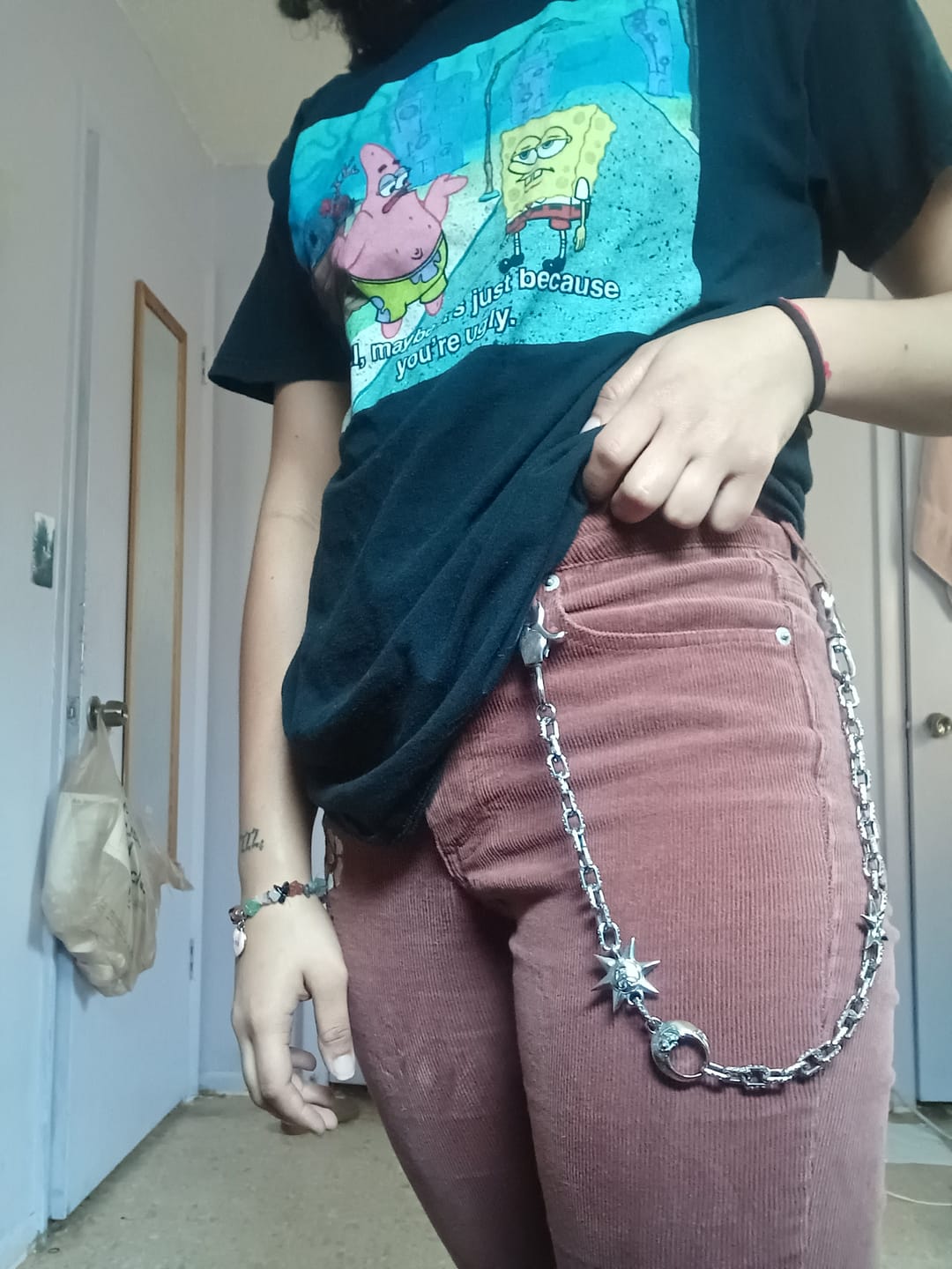 Customer photo review of ASTROLOGY WALLET CHAIN