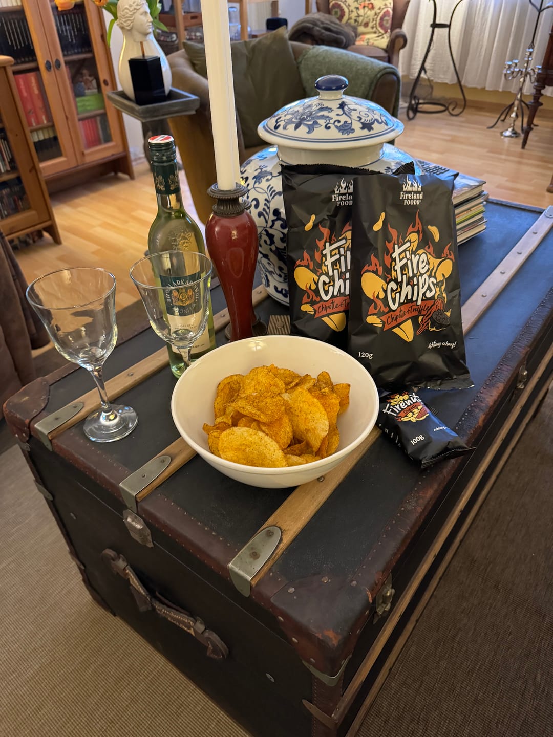Customer photo review of Firechips Chipotle & Trüffel 120g