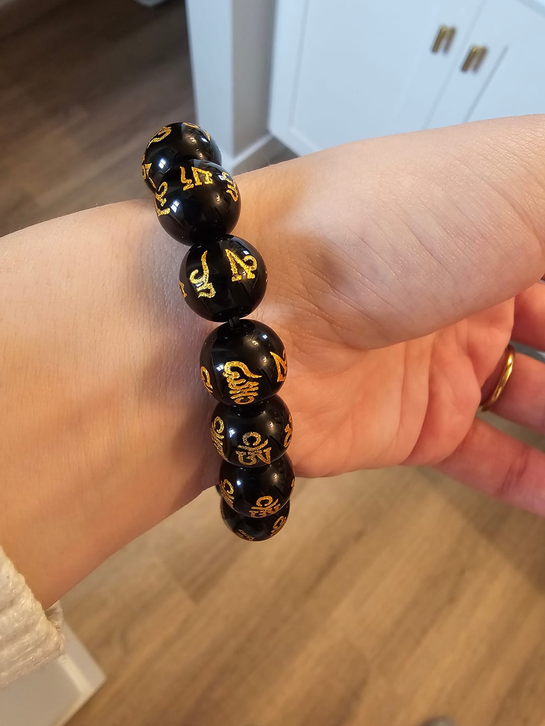 Customer photo review of The Feng Shui Wealth & Good Fortune Bracelet