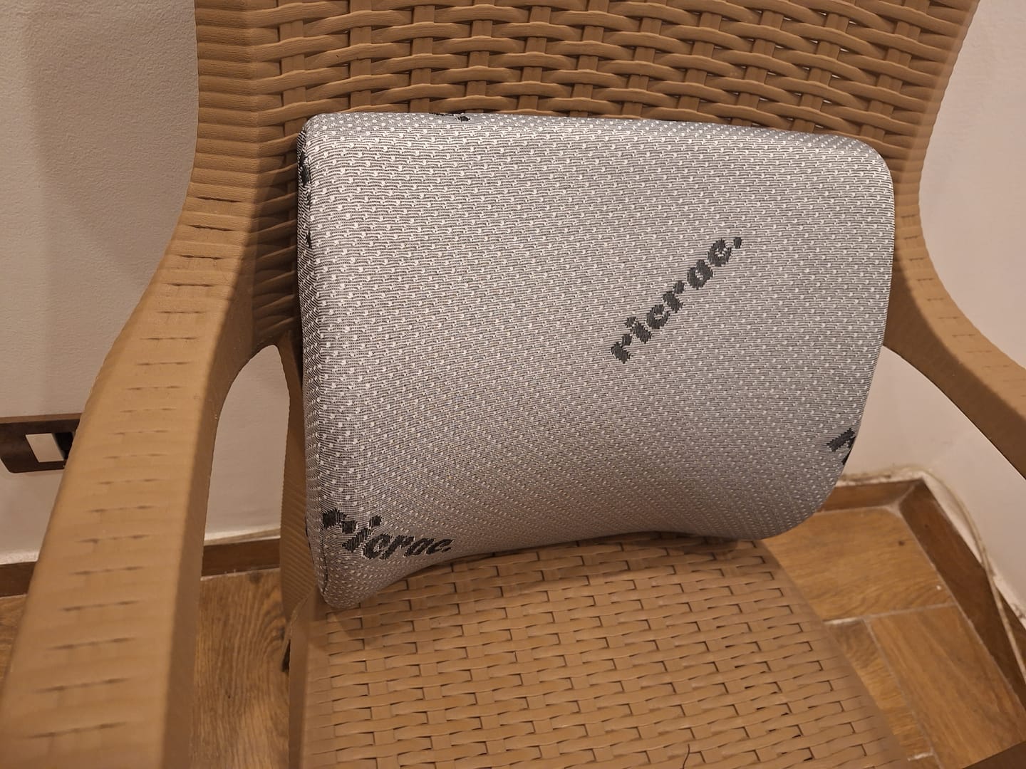 Customer photo review of Back Support Pillow - Rolo