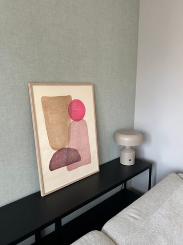 Customer photo review of 50x70 monoprint