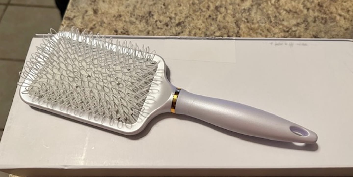 Customer photo review of Luxury Wig Brush