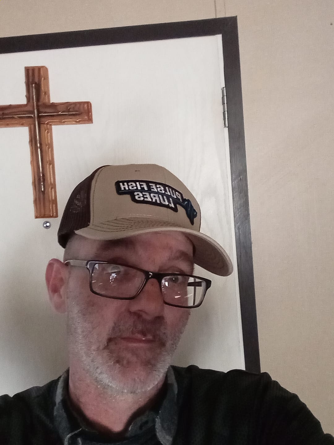 Customer photo review of Pulse Fish Lures Snapback Hat