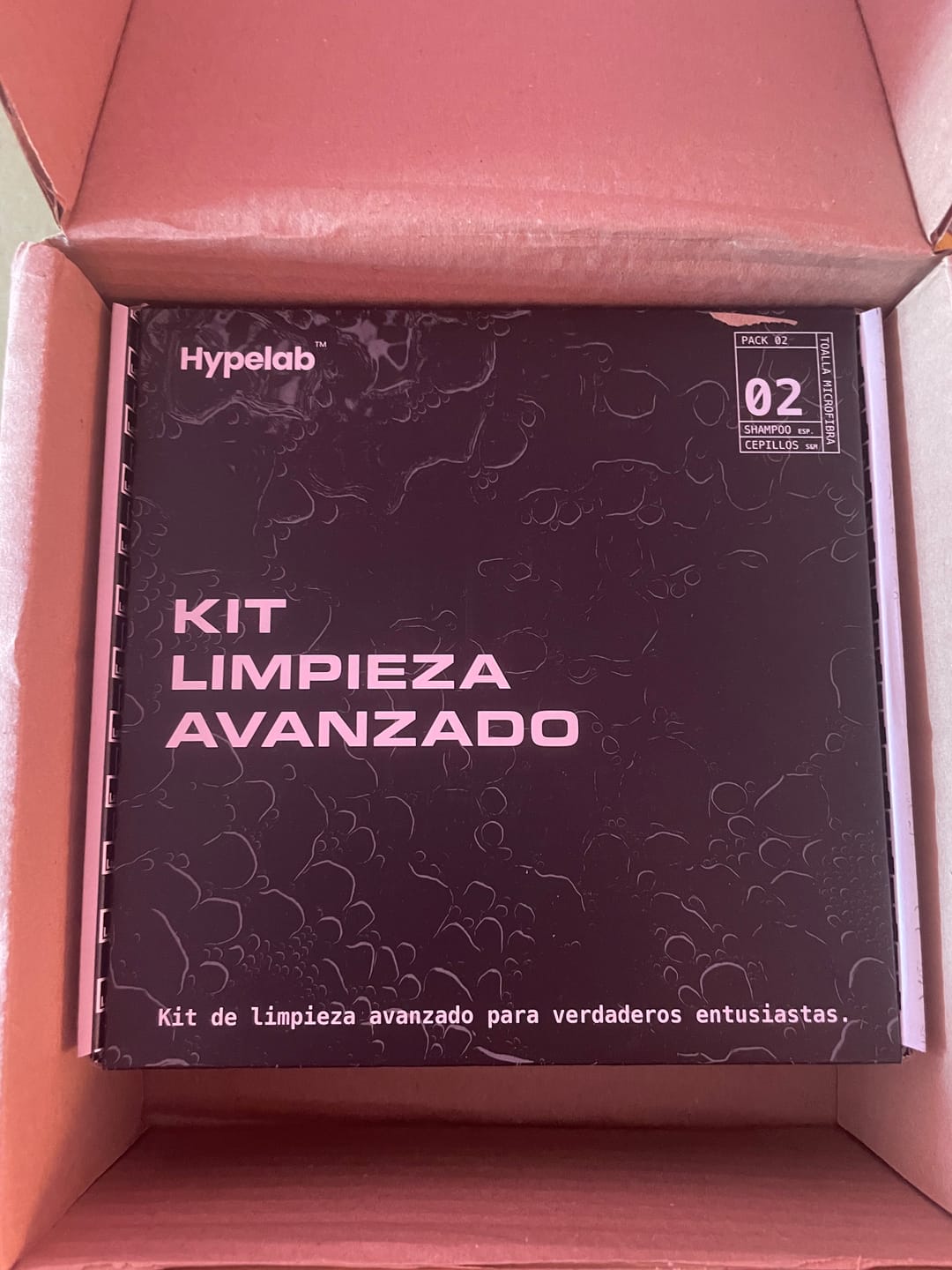 Customer photo review of Kit de limpieza avanzado