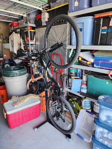 Customer photo review of 2 Bike Nook Units + 1 FREE Connector (Offer)