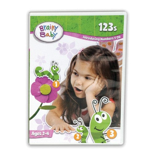 Customer photo review of Brainy Baby 123s DVD: Introducing Numbers 1 to 20 Deluxe Edition