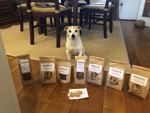 Customer photo review of Pooch's Handmade Dog Treats