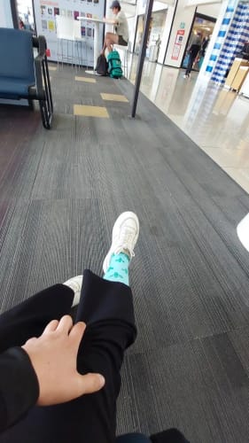 Customer photo review of Socky Mate™ Compression Socks