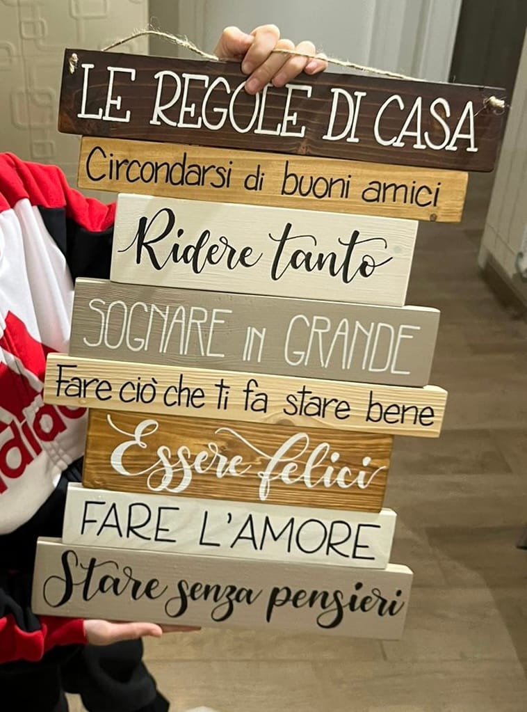 Customer photo review of Regole di Casa - Noce Tortora