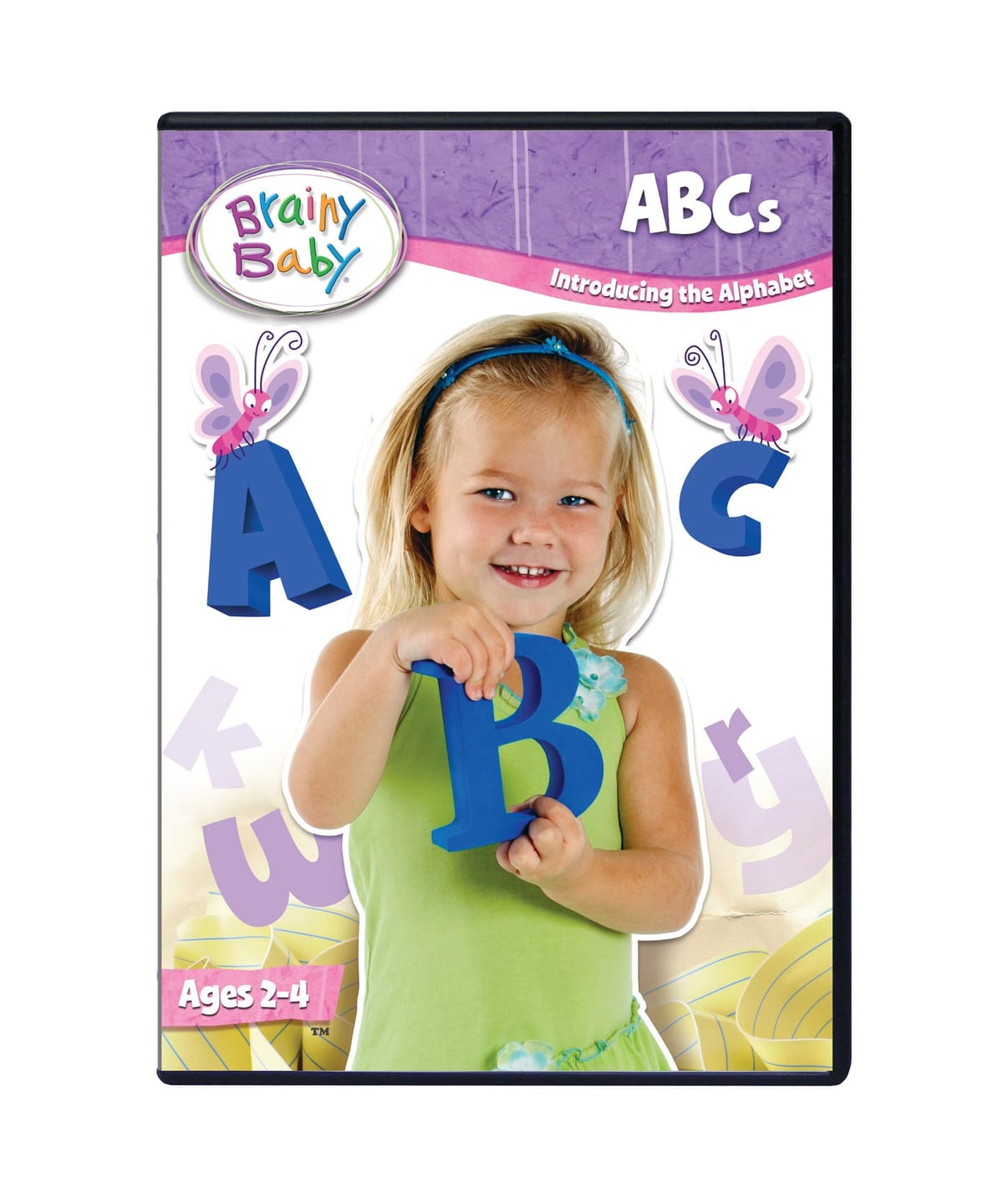 Customer photo review of Brainy Baby ABCs DVD: Introduction to the Alphabet A to Z Classic Edition