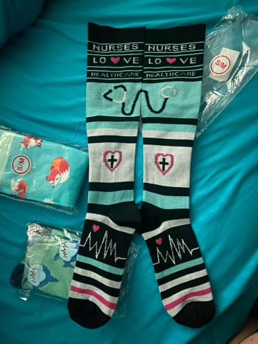 Customer photo review of Socky Mate™ Compression Socks