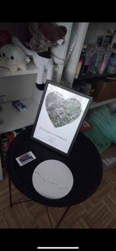 Customer photo review of Là où tout a commencé - Affiche personnalisée