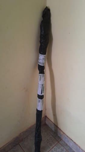 Customer photo review of Barra W 1,20M 25mm Maciça Cromada