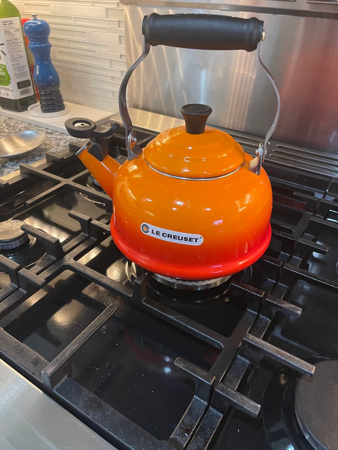 Customer photo review of Le Creuset Whistling Kettle - Classic