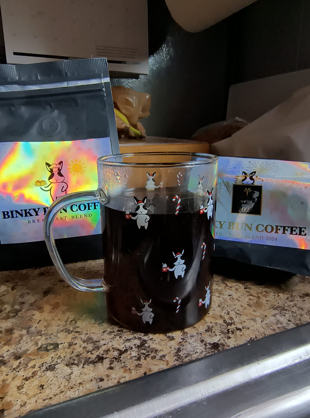 Customer photo review of Breakfast Blend (Bean)