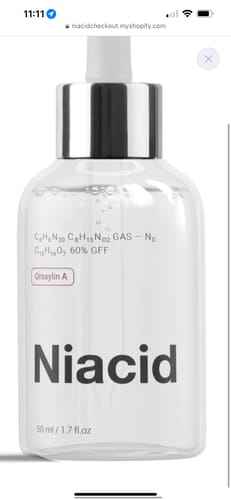 Customer photo review of Niacid