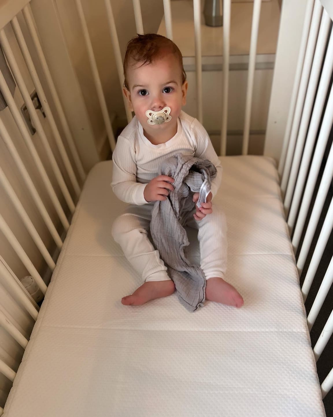 Customer photo review of Cot Bed Mattress - Stratus - 70 x 140 x 10cm