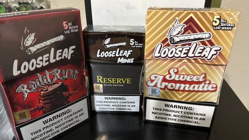 Customer photo review of Trippie Redd Rum LooseLeaf Wraps (40 Count)