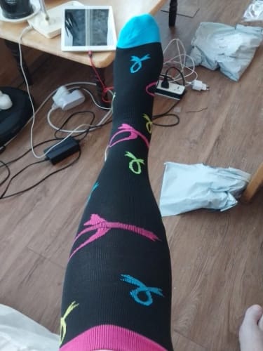 Customer photo review of Socky Mate™ Compression Socks