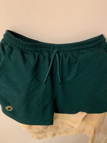 Customer photo review of Men's Classic Sol Short, Forest Green