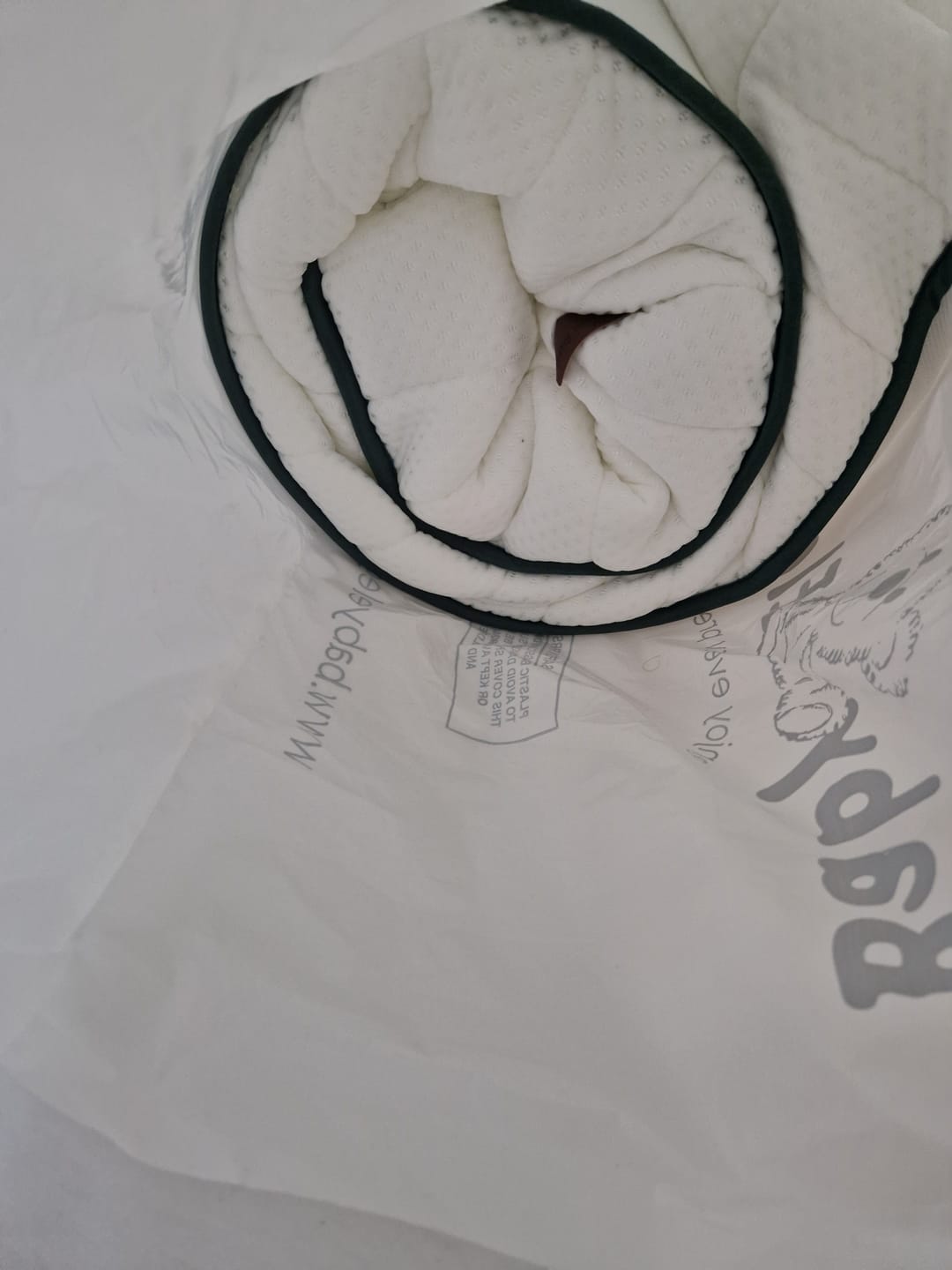 Customer photo review of Cot Bed Mattress - Stratus - 70 x 140 x 10cm