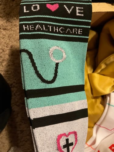 Customer photo review of Socky Mate™ Compression Socks